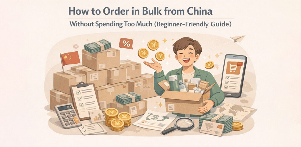 How to Order in Bulk from China Without Spending Too Much (Beginner-Friendly Guide)