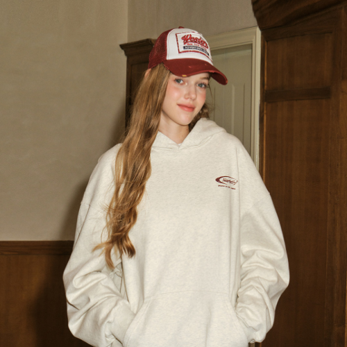 NARTALIY Distressed Letter Print Vintage Hoodie