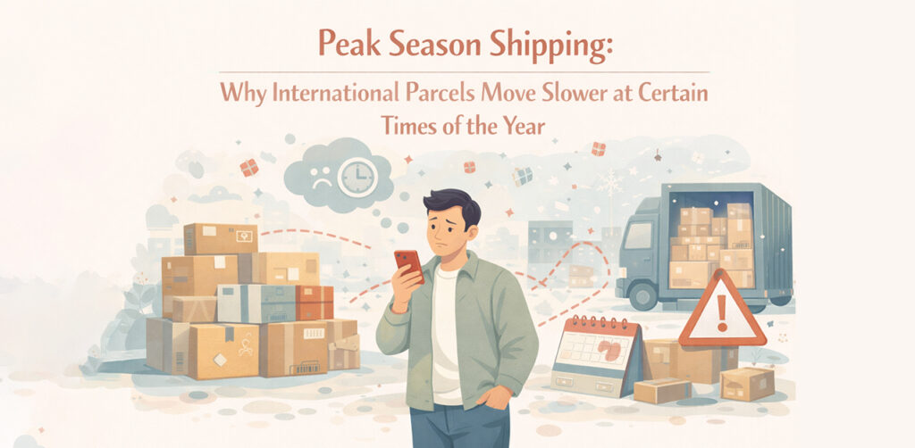Peak Season Shipping - Why International Parcels Move Slower at Certain Times of the Year