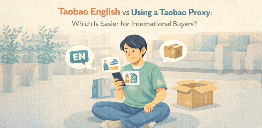 Taobao English vs Using a Taobao Proxy- Which Is Easier for International Buyers?