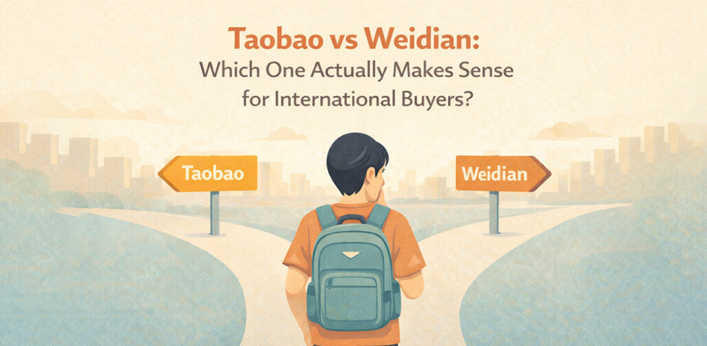 Taobao vs Weidian Which One Actually Makes Sense for International Buyers?