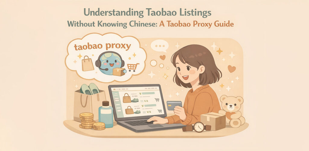 Understanding Taobao Listings Without Knowing Chinese- A Taobao Proxy Guide