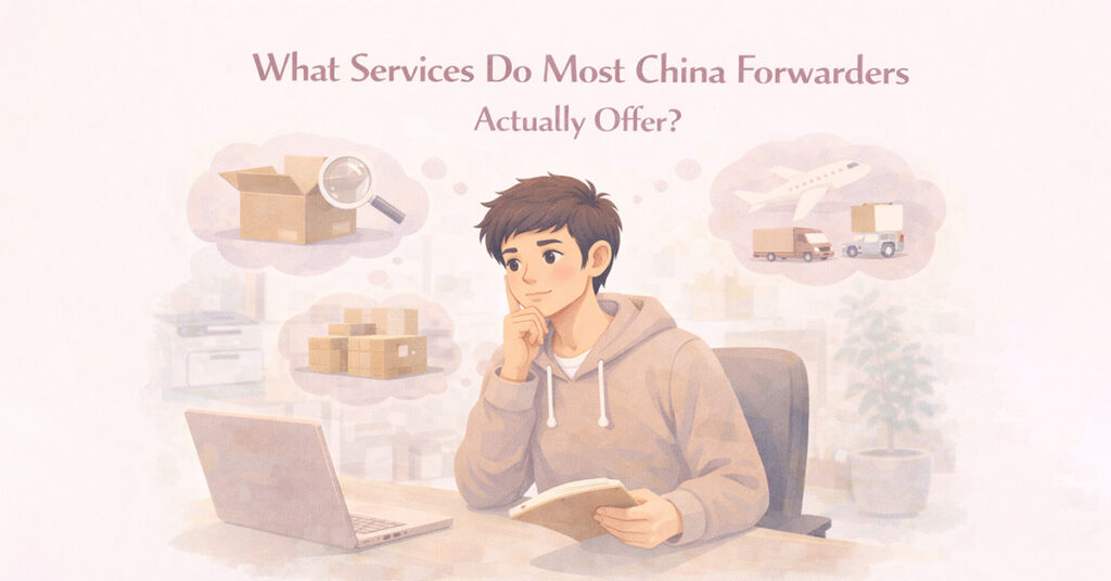 What Services Do Most China Forwarders Actually Offer