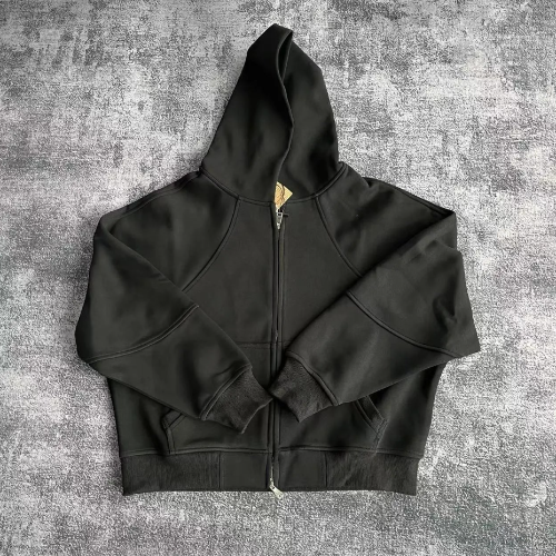 CleanFit 500G Heavyweight Zip-Up Solid Color Layering Hoodie Jacket-2 CleanFit 500G Heavyweight Zip-Up Solid Color Layering Hoodie Jacket