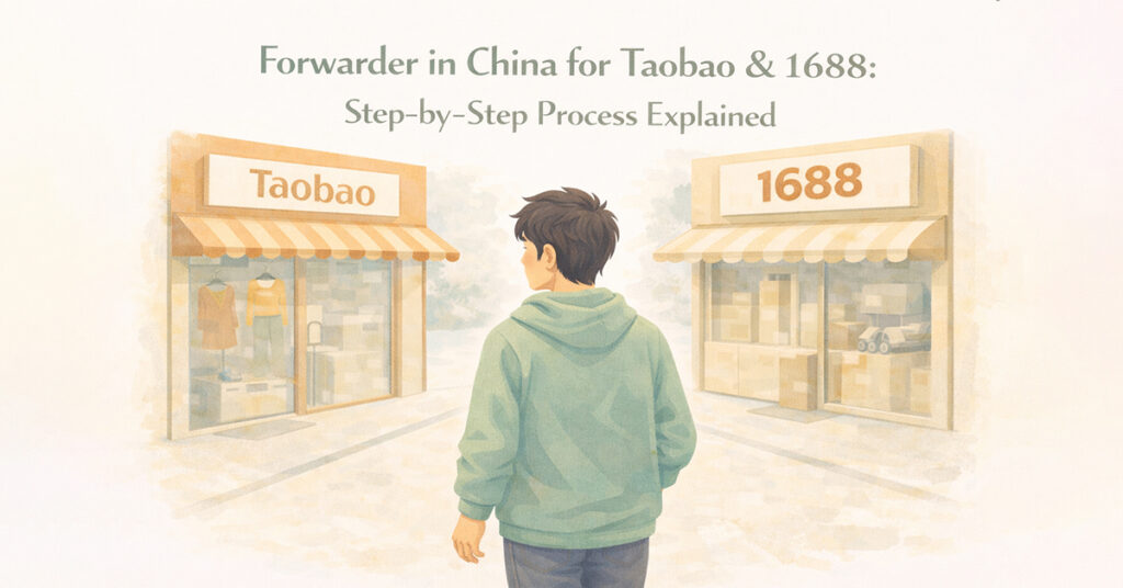 Forwarder in China for Taobao & 1688- Step-by- Step Process Explained
