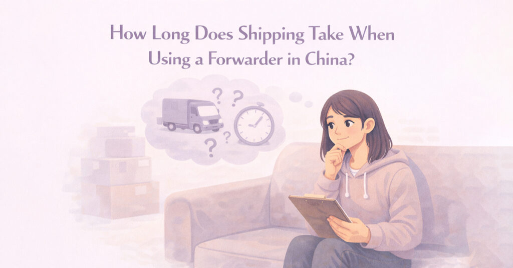 How Long Does Shipping Take When Using a Forwarder in China