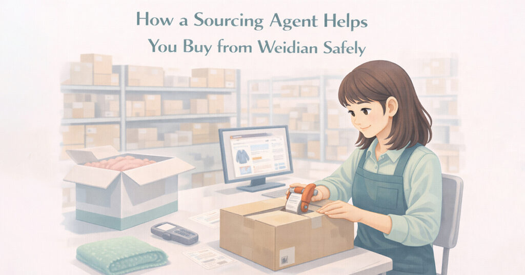 How a Sourcing Agent Helps You Buy from Weidian Safely