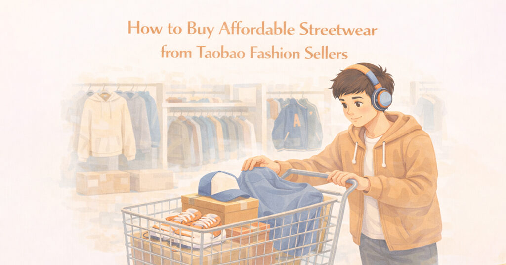 How to Buy Affordable Streetwear from Taobao Fashion Sellers