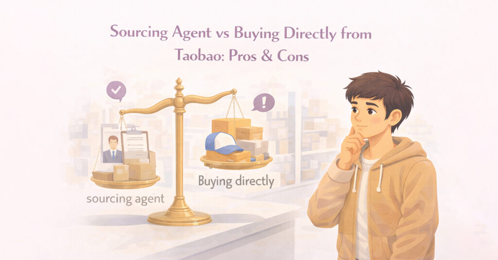Sourcing Agent vs Burying Directly from Taobao- Pros ＆ Cons