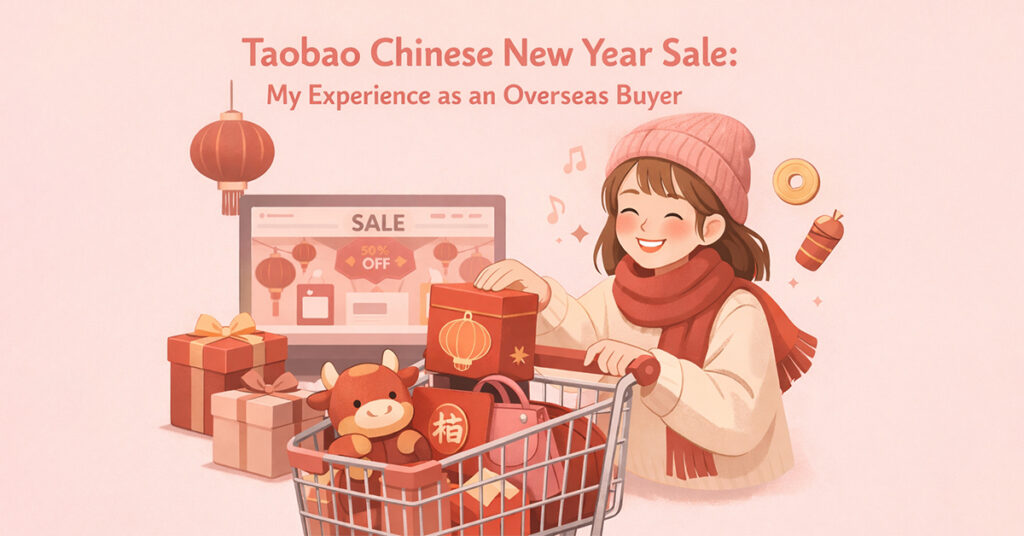 Taobao Chinese New Year Sale My Experience as an Overseas Buy