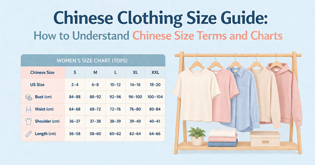 Chinese Clothing Size Guide Size Terms Charts Explained Chinese Clothing Size Guide Size Terms Charts Explained