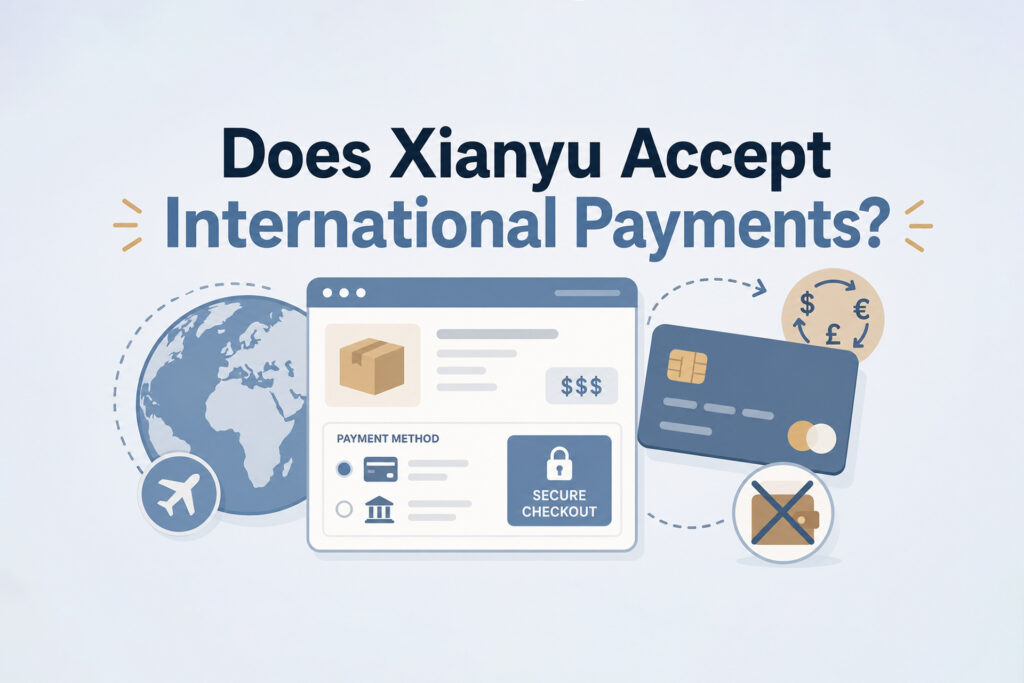 Does-xianyu-accept-internaitonal-payments