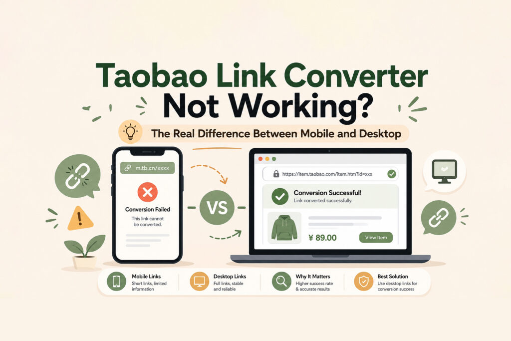 Taobao-link-converter-not-working