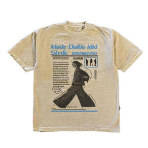 300G Pure Cotton Portrait Graphic Relaxed Fit Unisex T-Shirt-1