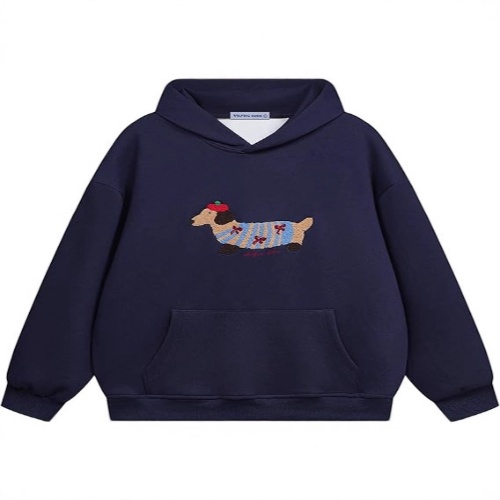 Graphic Print Slim Fit Unisex Casual Pullover Hoodie-2