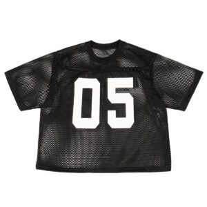 Men's Mesh Sports Jersey Geometric Print Boxy Fit T-Shirt-1