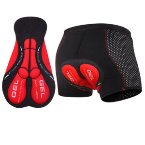 Men's Padded Cycling Shorts Quick-Dry Silicone Gel Bike Underwear-1