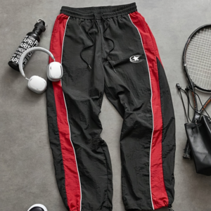 Men's Quick-Dry Side Panel Drawstring Outdoor Hiking Pants-1