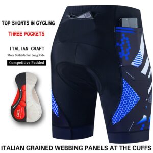 Men's Road Cycling Shorts Three-Pocket Summer Bike Shorts-1