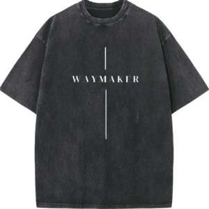 Men's Vintage Washed Graphic Print T-Shirt-1