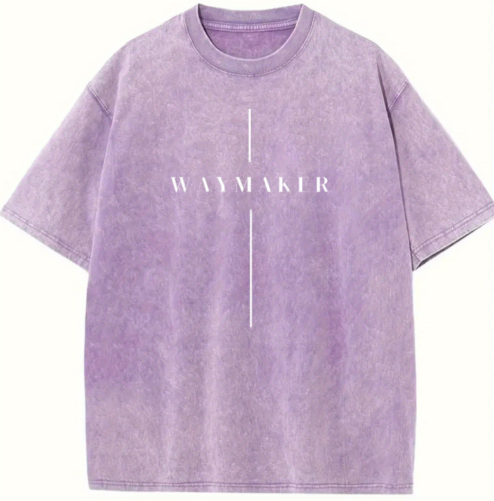 Men's Vintage Washed Graphic Print T-Shirt-2
